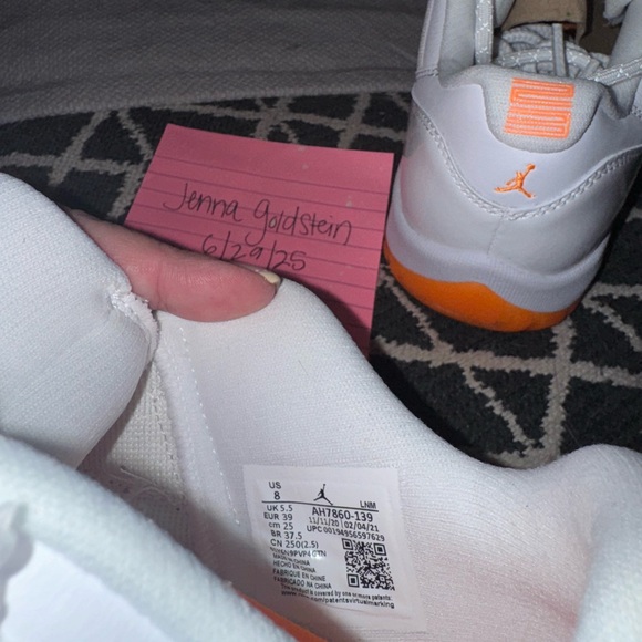 Jordan 11 Retro Low “Citrus” (2021) (Women’s) - Picture 5 of 5